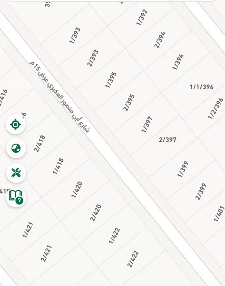 أرض للبيع في شارع أبي منصور العكبري, حي البيان, مدينة الرياض, منطقة الرياض صورة 2