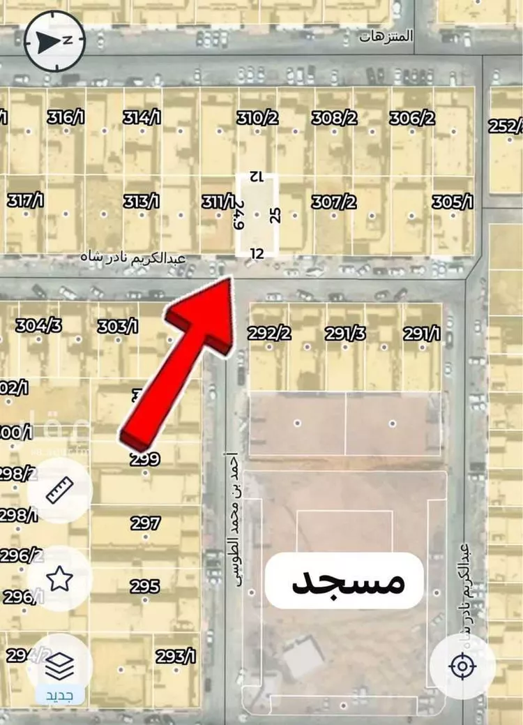 أرض للبيع في شارع فهد بن معمر, حي طويق, مدينة الرياض, منطقة الرياض صورة 3