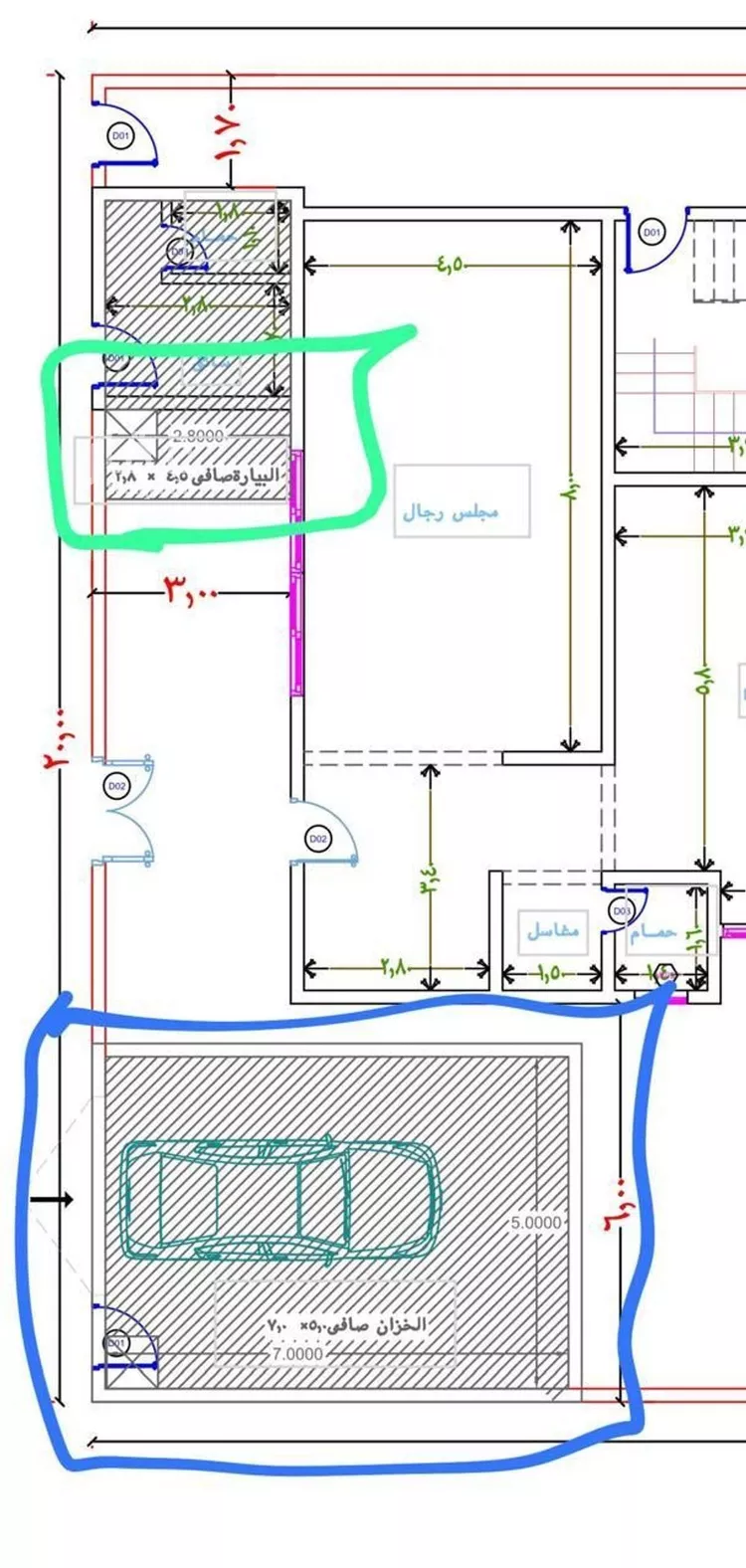 فيلا للبيع في شارع عقرباء 220, حي عقرباء, مدينة الجبيلة, منطقة الرياض 11
