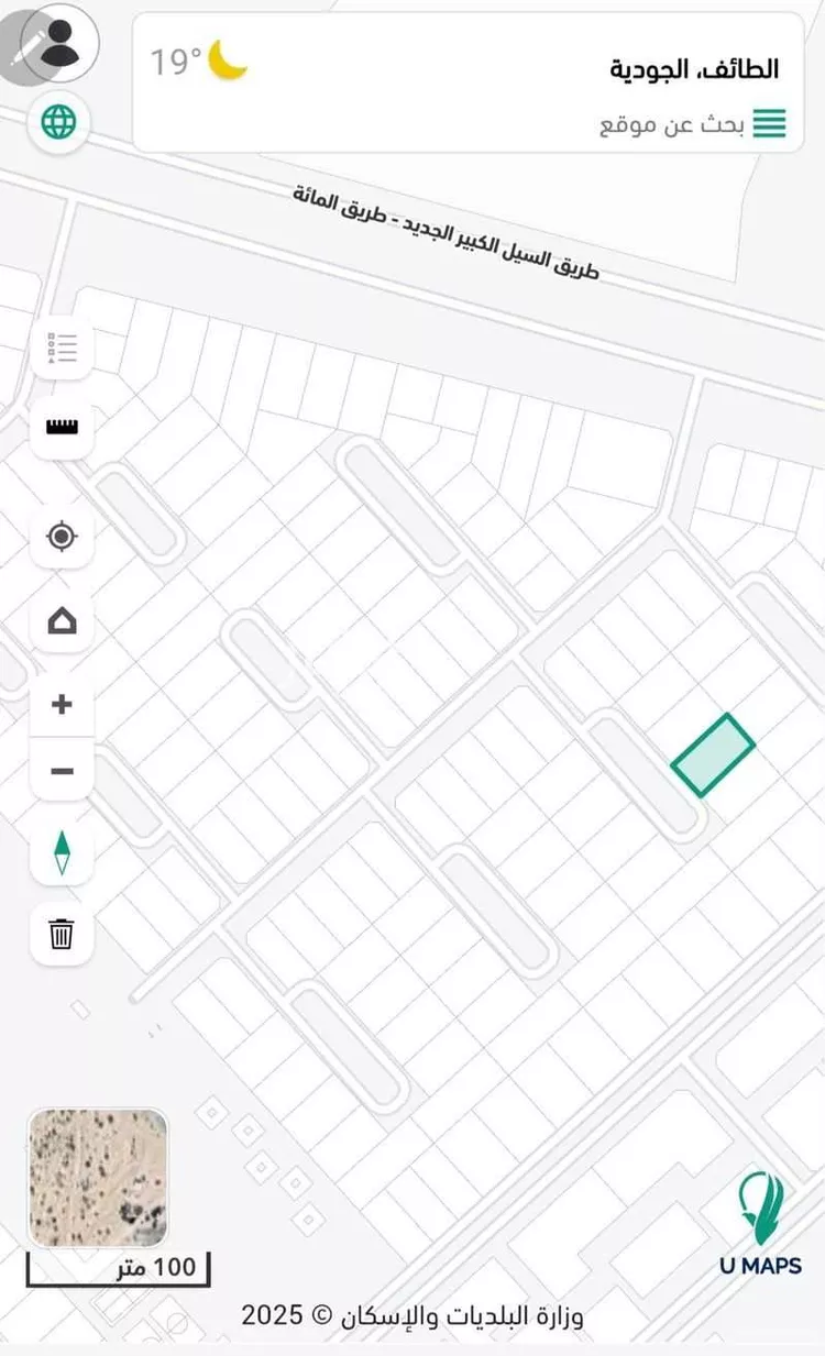 أرض للبيع في حي الجودية, مدينة امارة منطقة مكة المكرمة - الطائف, منطقة مكة المكرمة صورة 2
