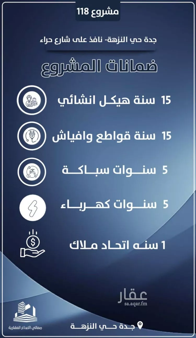 شقة للبيع في شارع احمد الرقيمي, حي النزهة, مدينة جدة, منطقة مكة المكرمة صورة 3