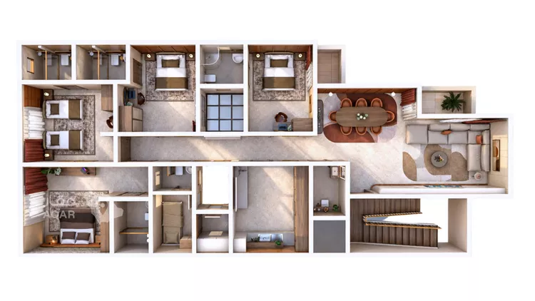 Floor for Sale in Riyadh As Safaa صورة 4