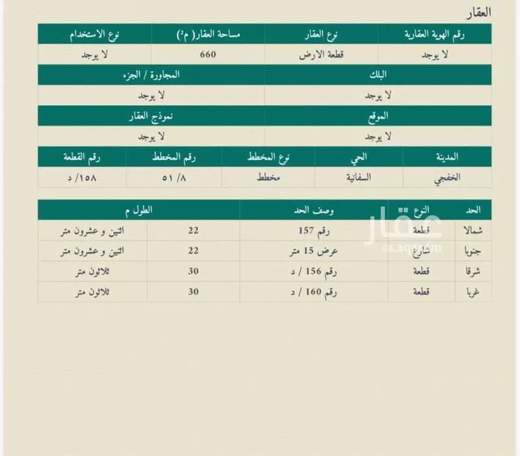 Land for Sale in Khafji Second Industrial Support Area صورة 2