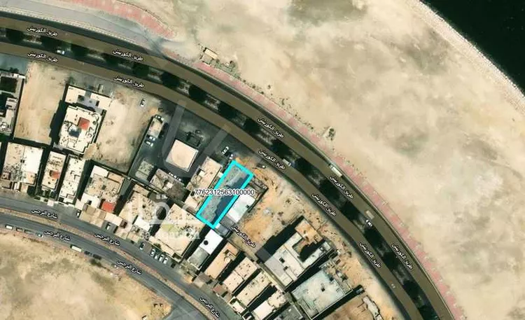 أرض للإيجار في شارع الكورنيش, حي الكوثر, مدينة القطيف, المنطقة الشرقية