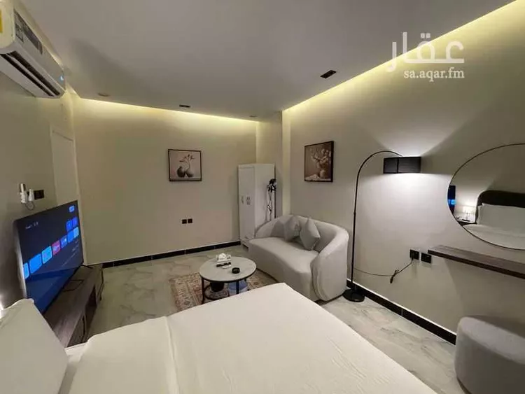 استديو مفروش للحجز في شارع ابراهيم بن نغميش ، حي العقيق ، الرياض ، منطقة الرياض صورة 5