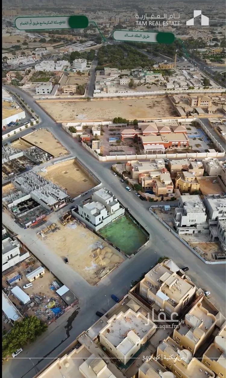 أرض للبيع في شارع رضوان, حي أم الحمام الغربي, مدينة الرياض, منطقة الرياض صورة 2