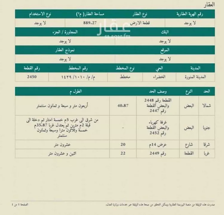 أرض للبيع في حي الخضراء, مدينة المدينة المنورة, منطقة المدينة المنورة صورة 5