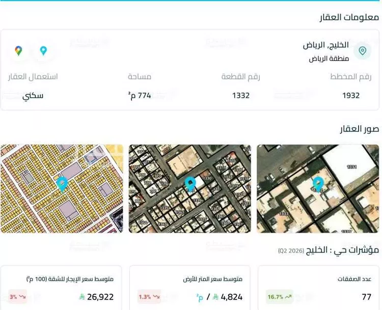 أرض للبيع في شارع قضيبي, حي الخليج, مدينة الرياض, منطقة الرياض