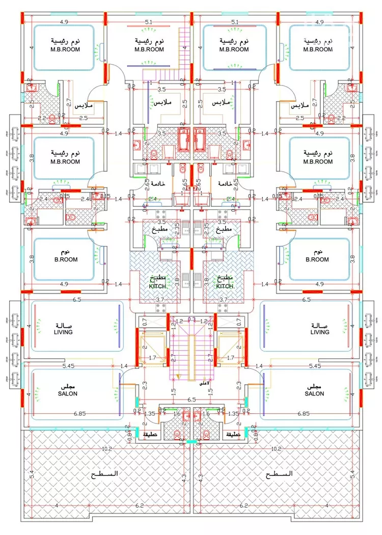 شقة للبيع في شارع ابو اميه الضمري, حي الزهراء, مدينة جدة, منطقة مكة المكرمة صورة 4