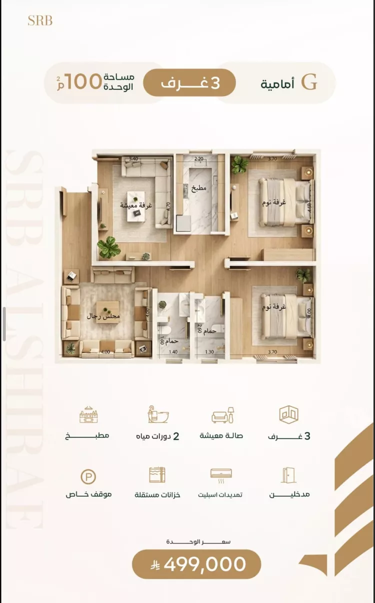 شقة للبيع في شارع حكيم ابن حزن ابن ابي وهب, حي الشراع, مدينة جدة, منطقة مكة المكرمة 8
