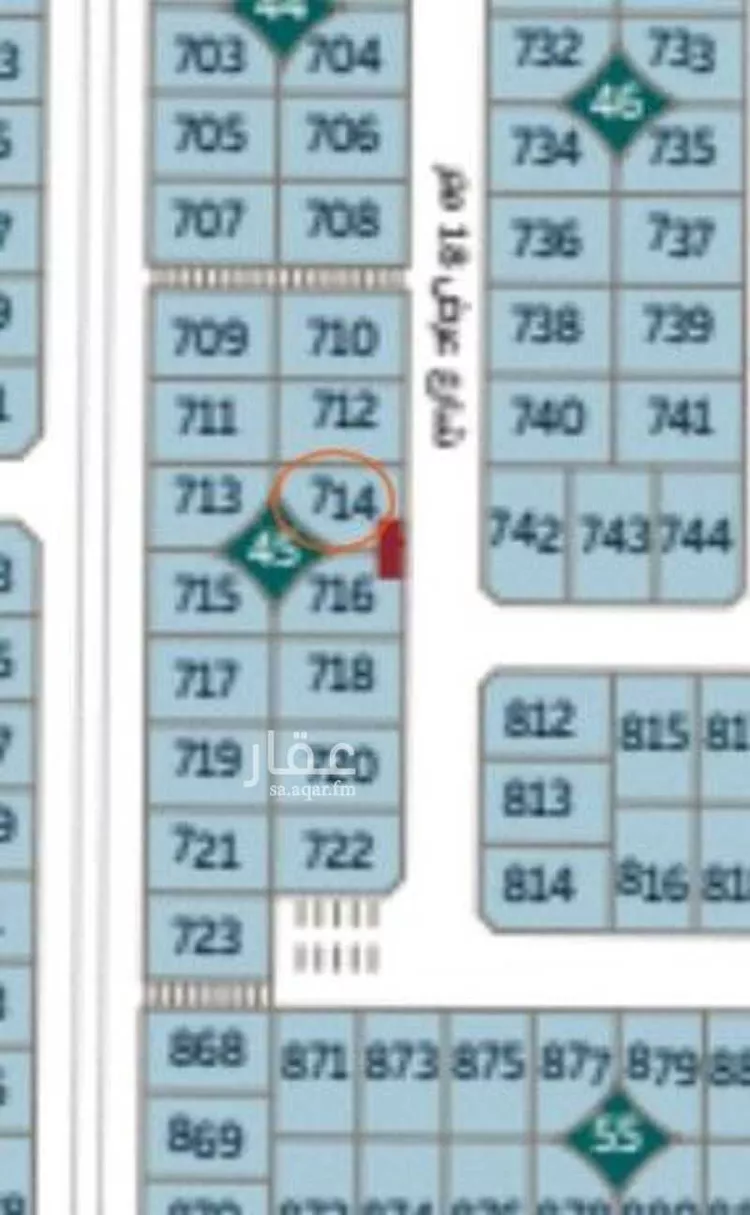 أرض للبيع في شارع ابن الاهوازي, حي المطار, مدينة الدمام, المنطقة الشرقية