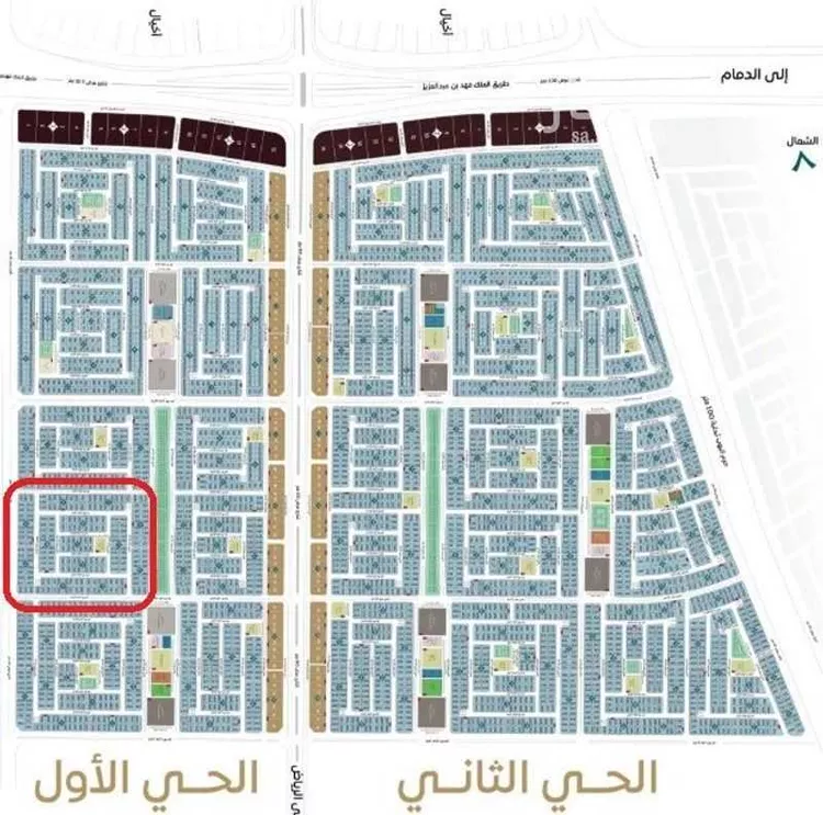 Land for Sale in Dammam Al Matar صورة 2