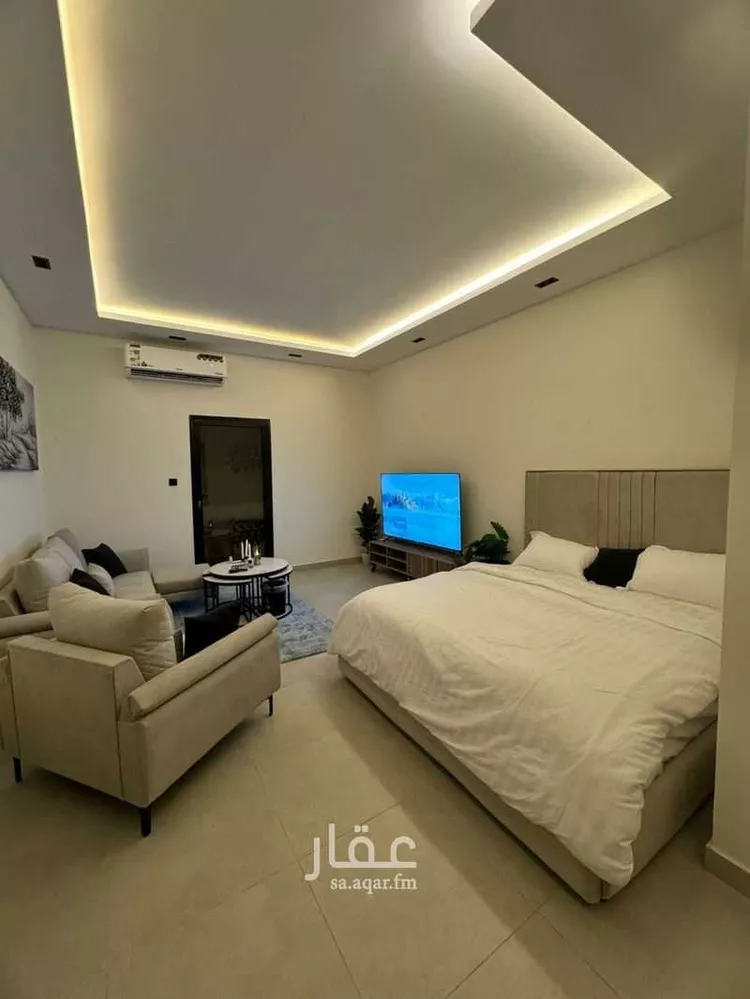 استديو مفروش للحجز في شارع أرطاة بن كعب, العقيق, الرياض صورة 3