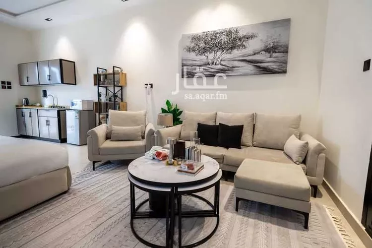 استديو مفروش للحجز في شارع أرطاة بن كعب, العقيق, الرياض