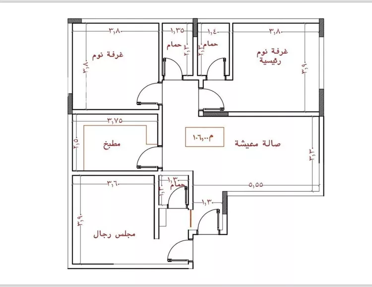 شقة للبيع في شارع عريعره, حي النزهة, مدينة جدة, منطقة مكة المكرمة