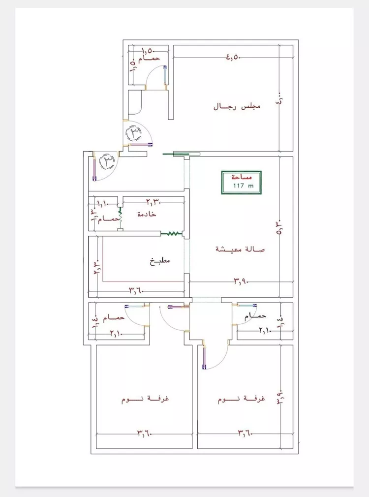 شقة للبيع في شارع غضا ابو فرائس, حي النزهة, مدينة جدة, منطقة مكة المكرمة