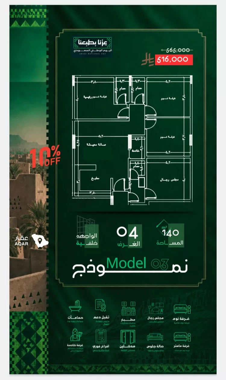 شقة للبيع في شارع يحيي بن نعيم, حي النزهة, مدينة جدة, منطقة مكة المكرمة 10