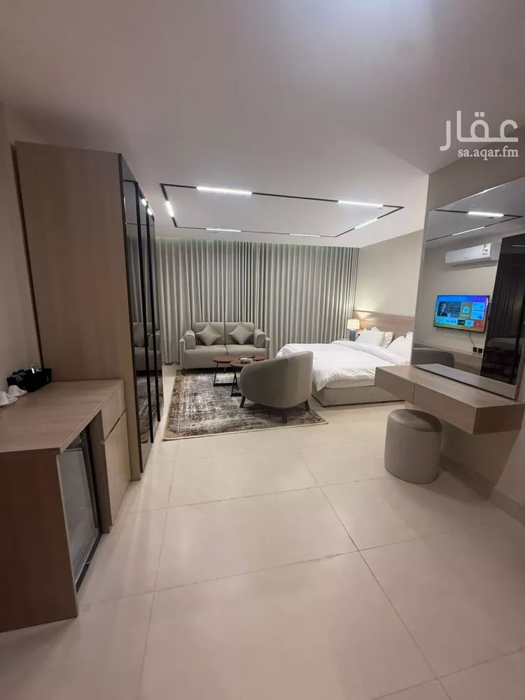 استوديو للإيجار في شارع صفاح, حي العقيق, مدينة الرياض, منطقة الرياض 7