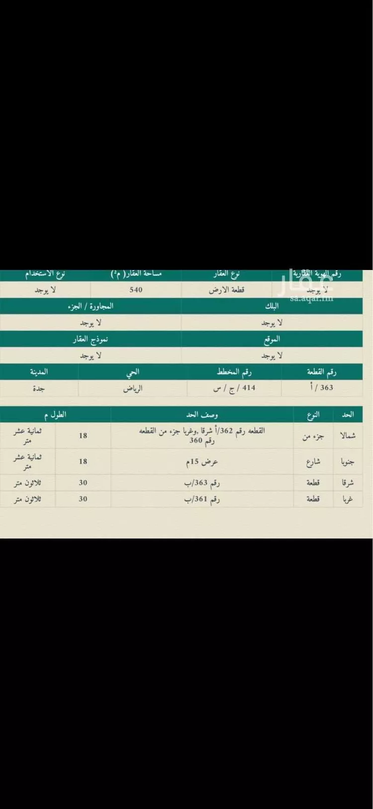 أرض للبيع في شارع عبد الله بن سليمان البليهد, حي الرياض, مدينة جدة, منطقة مكة المكرمة