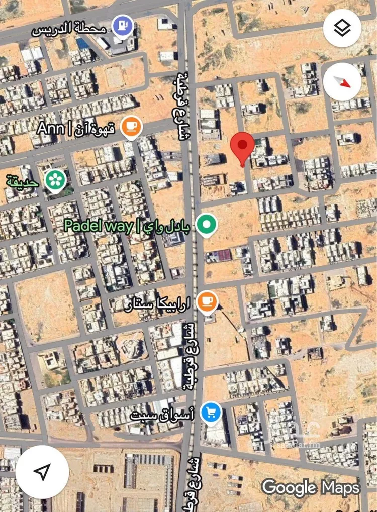 أرض للبيع في شارع الربوة, حي الرحاب, مدينة بريده, منطقة القصيم صورة 2