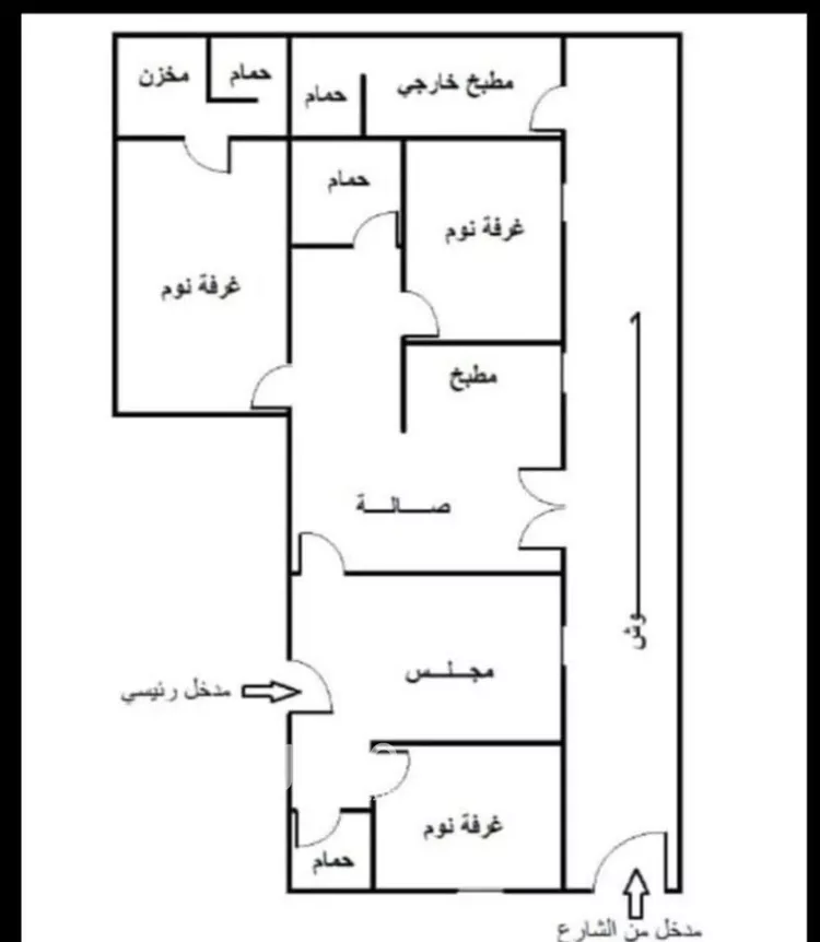 شقة للإيجار في شارع دمياط الجديده, حي قرطبة, مدينة الرياض, منطقة الرياض 1 صورة
