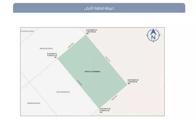 أرض للبيع في حي الجنادرية ، الرياض ، منطقة الرياض صورة 2