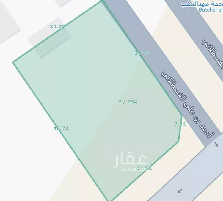 أرض للإيجار في شارع أحمد بن علي القسطلاني, حي الرياض, مدينة جدة, منطقة مكة المكرمة صورة 2
