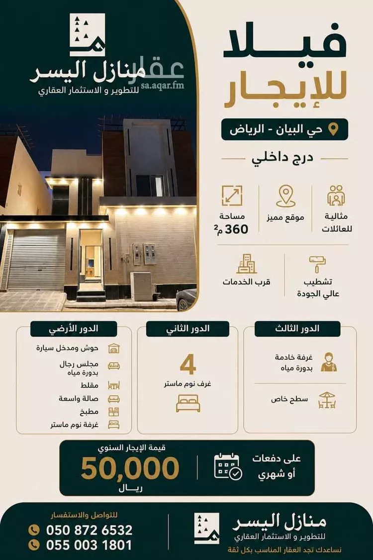 Villa for Rent in Riyadh Ash Sharq
