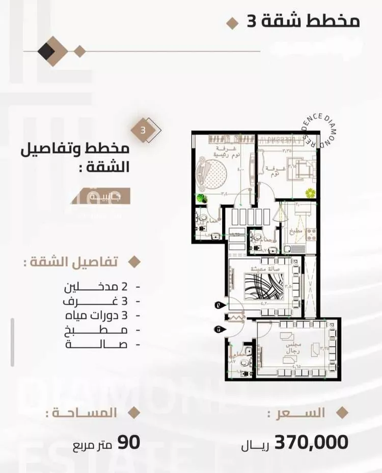 شقة للبيع في شارع عمر ابن يوسف المقرئ, حي بطحاء قريش, مدينة مكة المكرمة, منطقة مكة المكرمة صورة 5