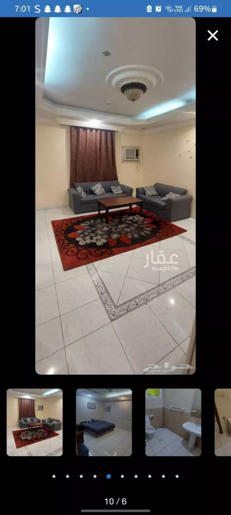 شقة للإيجار في شارع الحلَيفة السفلى, حي بني مالك, مدينة جدة, منطقة مكة المكرمة 7