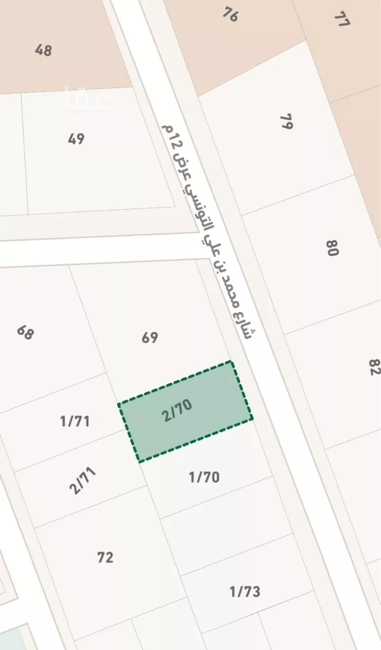 أرض للبيع في شارع محمد بن علي التونسي, حي الصفاء, مدينة الرياض, منطقة الرياض صورة 2