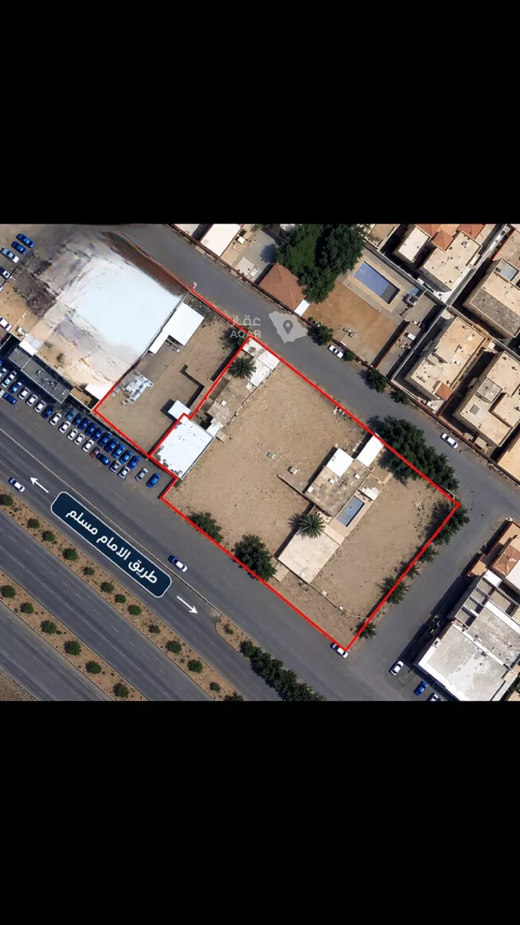 أرض للإيجار في شارع الإمام مسلم, حي المروة, مدينة الرياض, منطقة الرياض