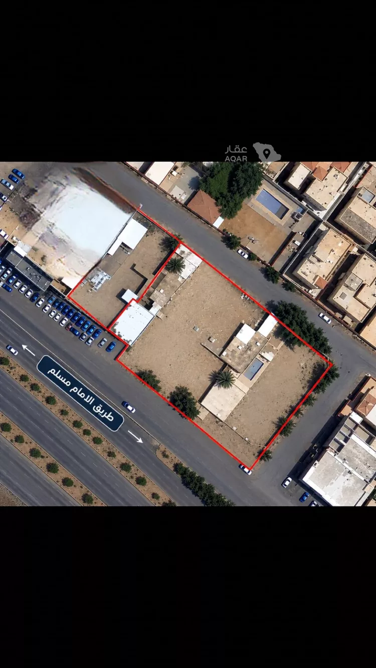أرض للإيجار في شارع الإمام مسلم, حي المروة, مدينة الرياض, منطقة الرياض