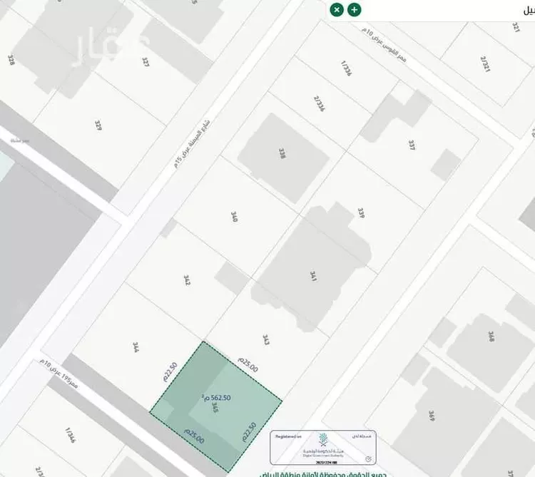 أرض للبيع في شارع الريحانية, حي بدر, مدينة الرياض, منطقة الرياض صورة 2