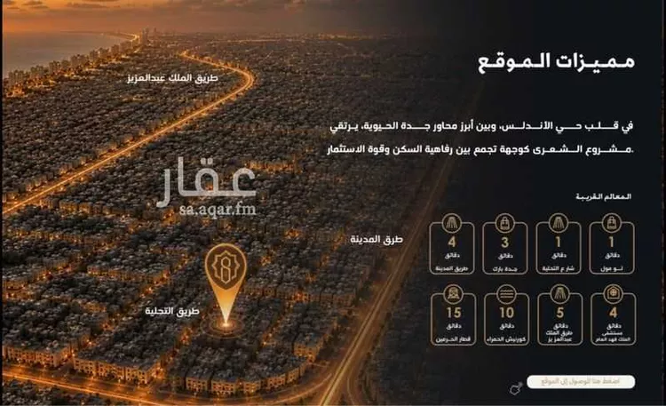 شقة للبيع في شارع الشهري, حي الأندلس, مدينة جدة, منطقة مكة المكرمة 6