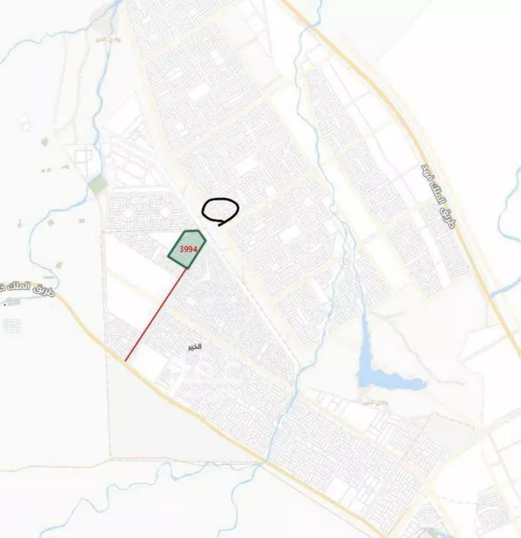 أرض للبيع في شارع بدون, حي الخير, مدينة الرياض, منطقة الرياض صورة 2