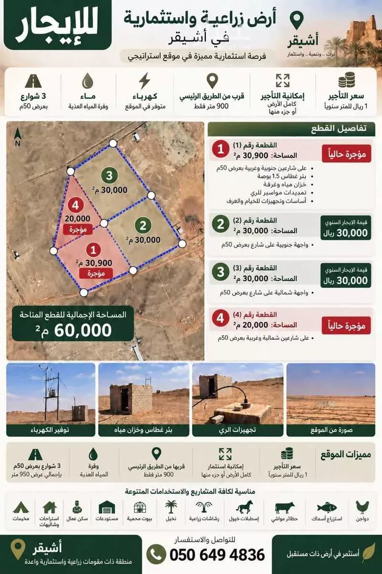 Farm for rent in Shaqra Ar Rahbah