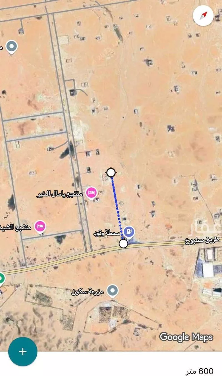 أرض للإيجار في شارع عبدالكريم الصباغ, حي الخير, مدينة الرياض, منطقة الرياض صورة 2