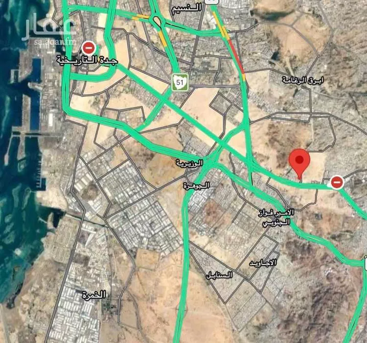 أرض للبيع في شارع أبي عبد الله محمد بن فرحون, حي المنتزهات, مدينة جدة, منطقة مكة المكرمة