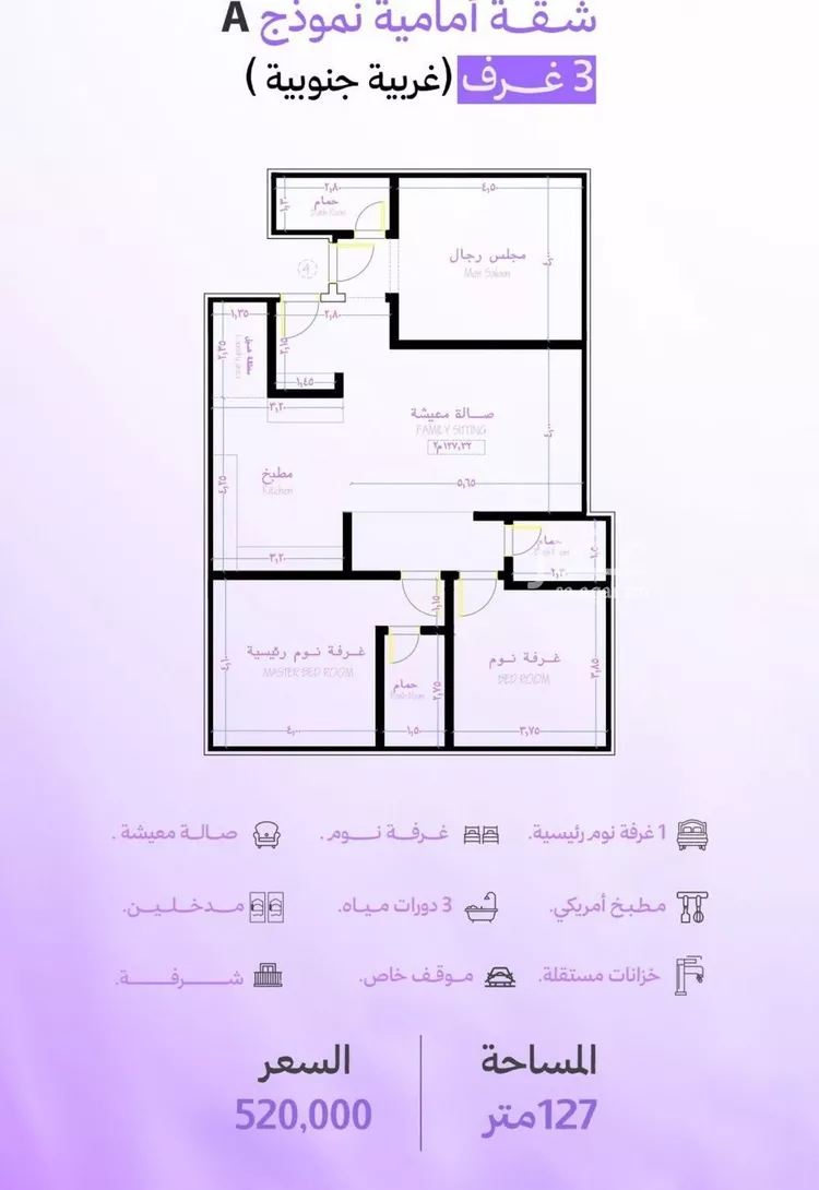 شقة للبيع في حي أبحر الجنوبية, مدينة جدة, منطقة مكة المكرمة صورة 5
