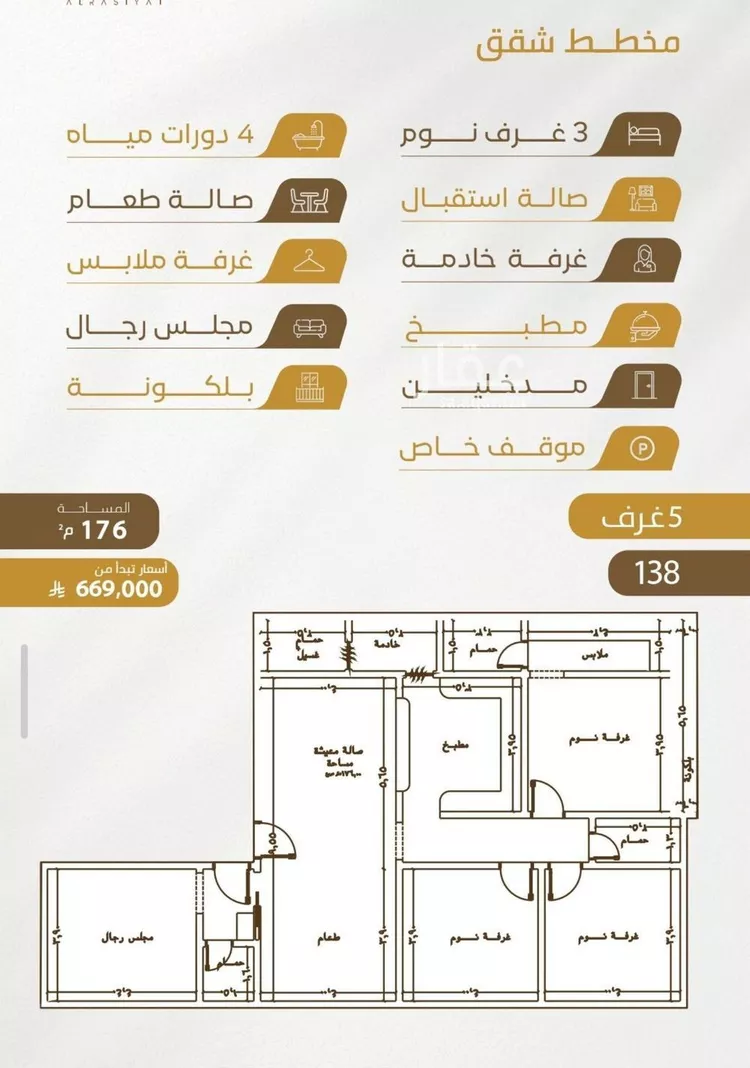 شقة للبيع في شارع سهل بن حنيف, حي الورود, مدينة جدة, منطقة مكة المكرمة صورة 2