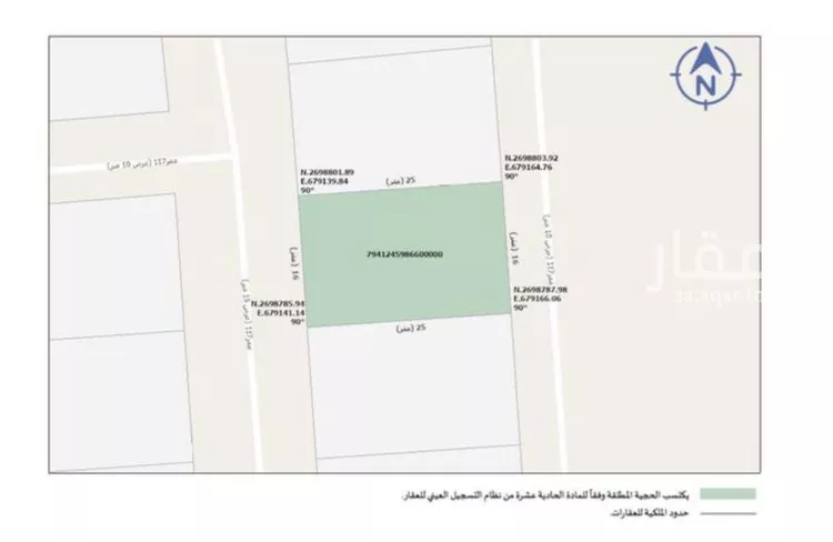 أرض للبيع في حي عريض, مدينة الرياض, منطقة الرياض صورة 3