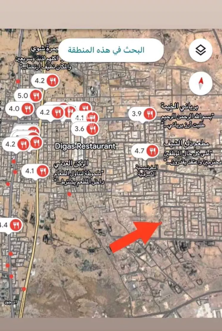 أرض للبيع في شارع غير معروف, حي المرجانية, مدينة رابغ, منطقة مكة المكرمة صورة 5