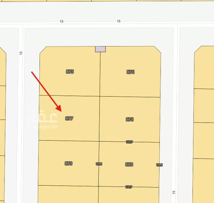 أرض للبيع في شارع ابن تقي الدين, حي المرجان, مدينة الرياض, منطقة الرياض صورة 3