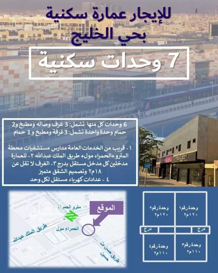 عمارة للإيجار في طريق الشيخ حسن بن حسين بن علي ، حي الخليج ، الرياض ، منطقة الرياض