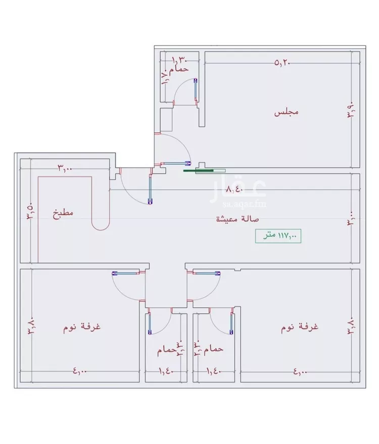 شقة للبيع في شارع السامر, حي الواحة, مدينة جدة, منطقة مكة المكرمة صورة 2