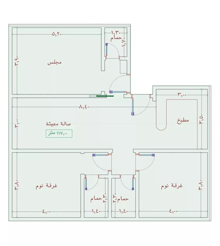 شقة للبيع في شارع السامر, حي الواحة, مدينة جدة, منطقة مكة المكرمة صورة 3