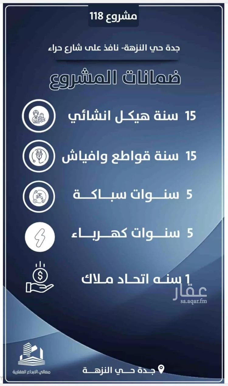 شقة للبيع في شارع احمد الرقيمي, حي النزهة, مدينة جدة, منطقة مكة المكرمة صورة 2