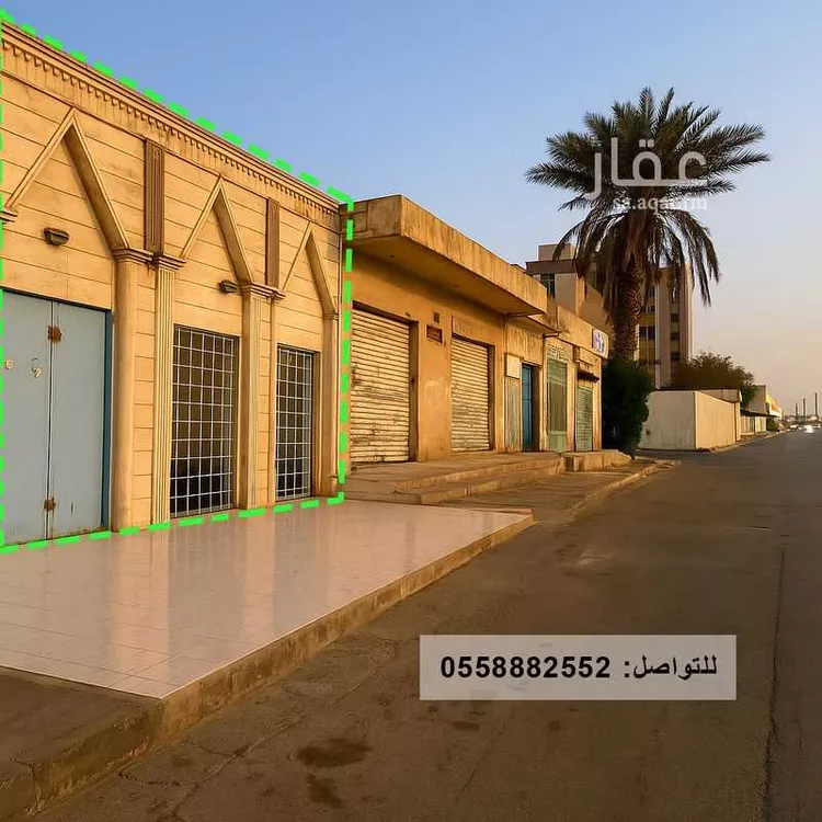 مكتب تجاري للإيجار في شارع طريق ديراب, حي الشفاء, مدينة الرياض, منطقة الرياض
