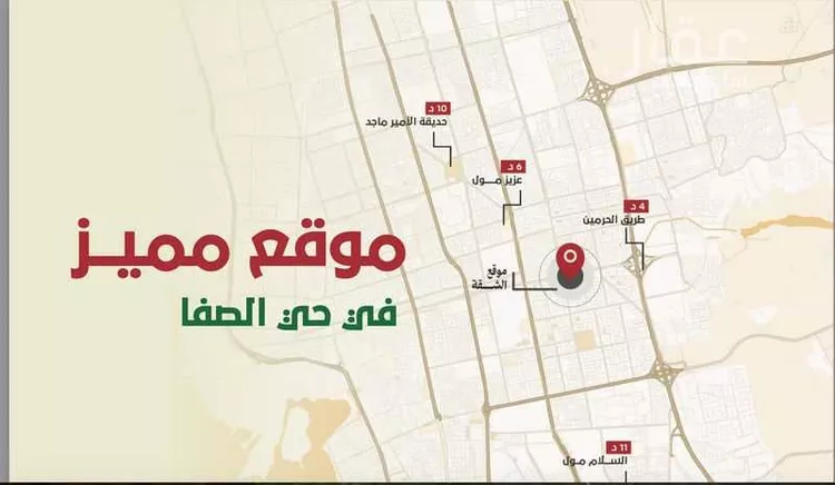 شقة للبيع في شارع عبدالرحيم الحارثي, حي الصفاء, مدينة جدة, منطقة مكة المكرمة صورة 3